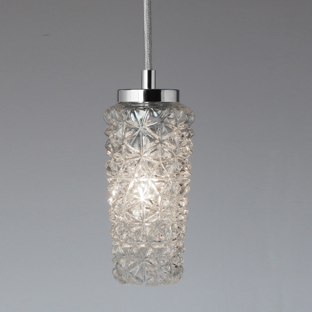 Glashalter für Lampenschirm Anwendungsbeispiel