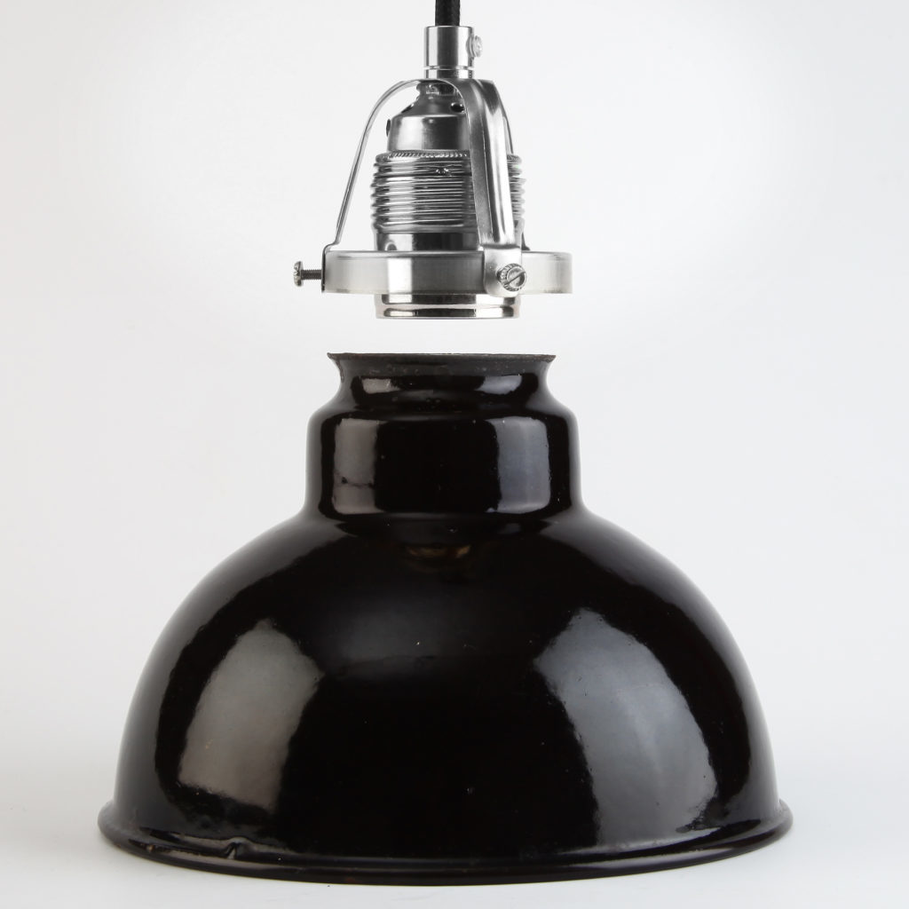 Glashalter für Lampenschirm mit Lampenfassung Einzelteile
