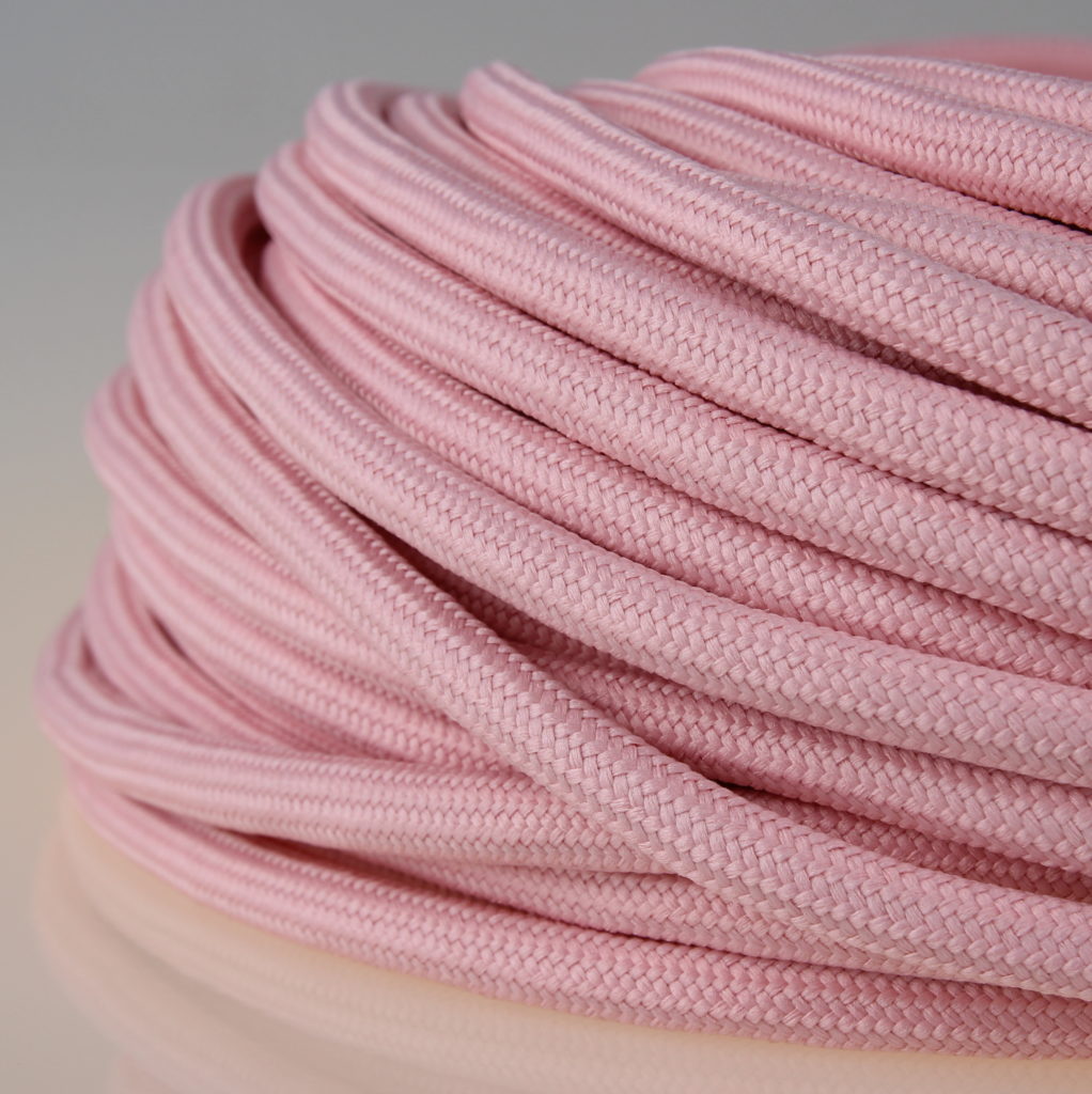 Textilkabel rosa Pendelleitung 2014-1022